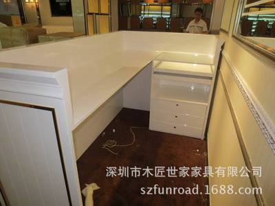 匠心定制，深圳木匠世家 1706号木质展柜，15天交付，180天超长保修
